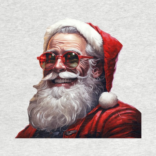 Santa claus with glasses by PitubeArt